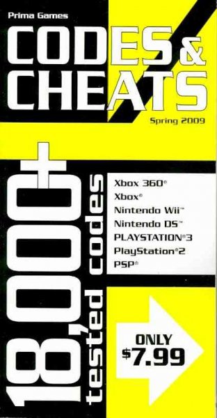 Codes & Cheats Spring 2009 ed.