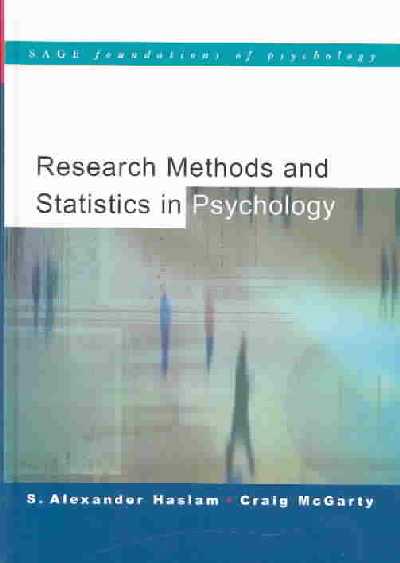 Research Methods and Statistics in Psychology 2nd Revised edition