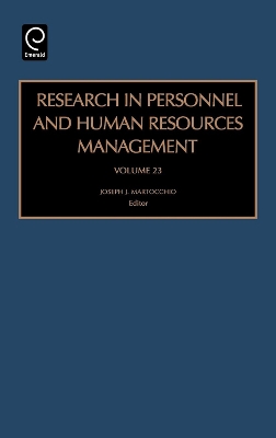 Research in Personnel and Human Resources Management