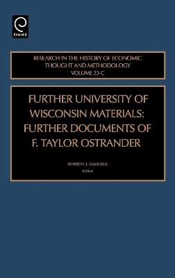 Further University of Wisconsin Materials: Further Documents of F. Taylor Ostrander
