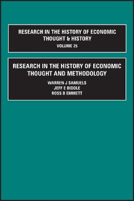 Research in the History of Economic Thought and Methodology (Part A, B & C)