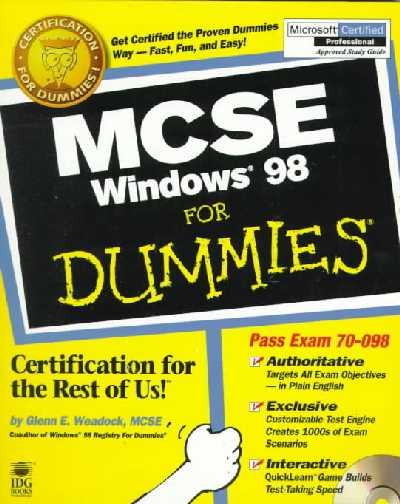 MCSE Windows 98 For Dummies