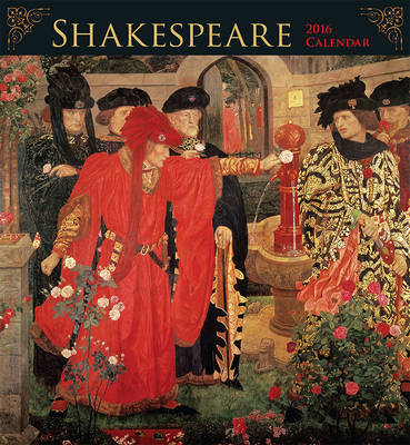 2016 Shakespeare Wall Calendar