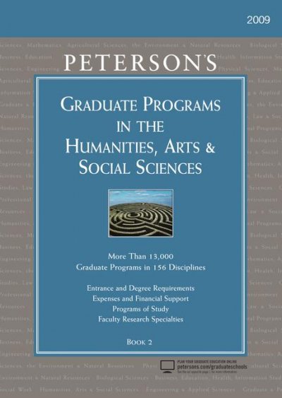 Grad Guides Book 2: Humanities/Arts/Soc Scis 2009