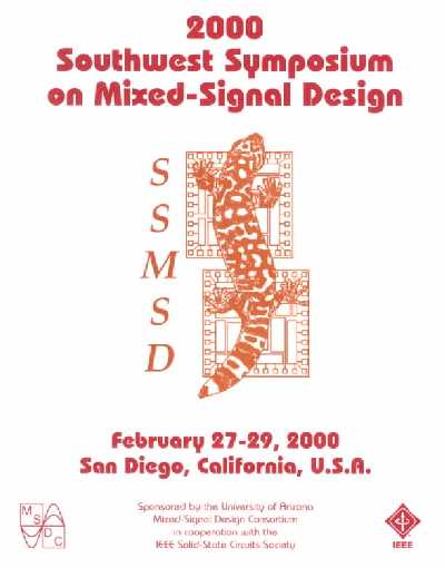 Southwest Symposium on Mixed-signal Design 2000 2000 ed.