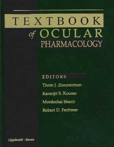 Textbook of Ocular Pharmacology 3rd Revised edition