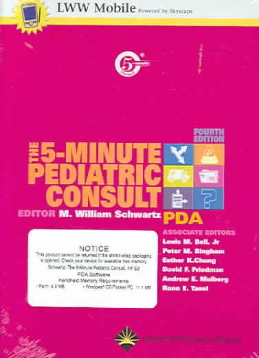 5-minute Pediatric Consult for PDA 4th Revised edition