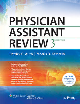 Physician Assistant Review 3rd Revised edition