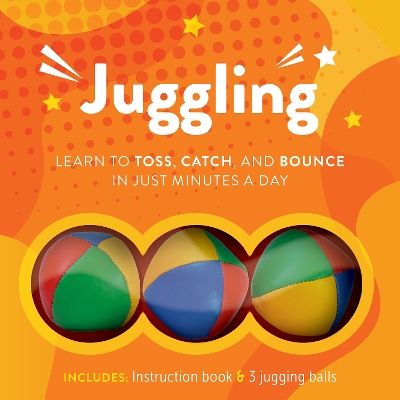 Juggling kit: Learn to Toss, Catch, and Bounce in Just Minutes a Day - Includes: Three  juggling balls and instruction book