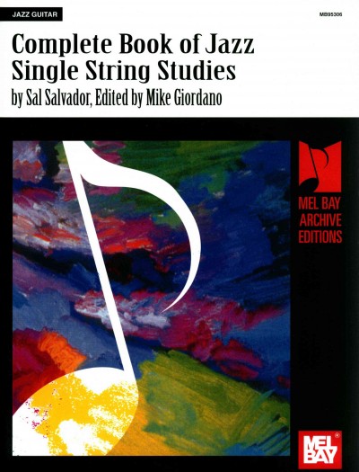 Complete Book of Jazz Single String Studies