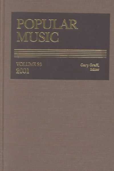 Popular Music: An Annotated Guide to American Popular Songs, Vol 26, 2001