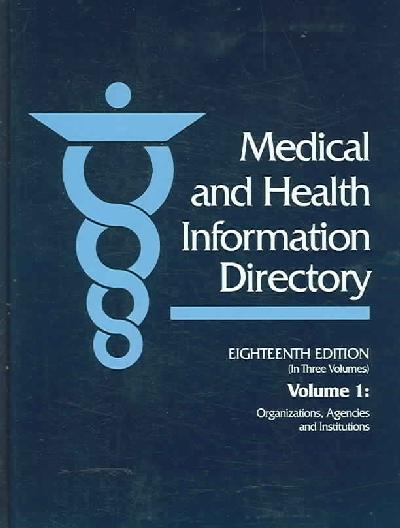 Medical & Health Information Directory 18th ed.