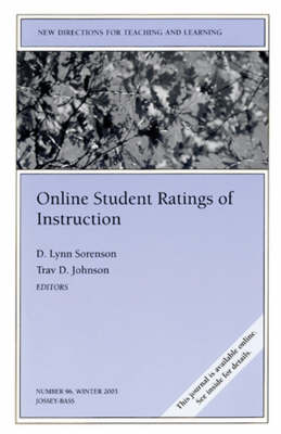 Online Student Ratings of Instruction: New Directions for Teaching and Learning, Number 96