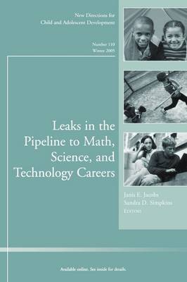 Leaks in the Pipeline to Math, Science, and Technology Careers