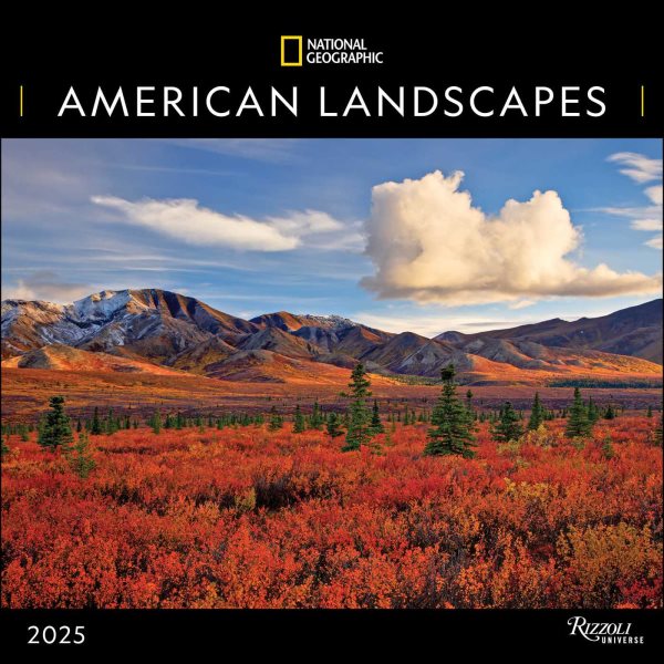 National Geographic: American Landscapes 2025 Wall Calendar