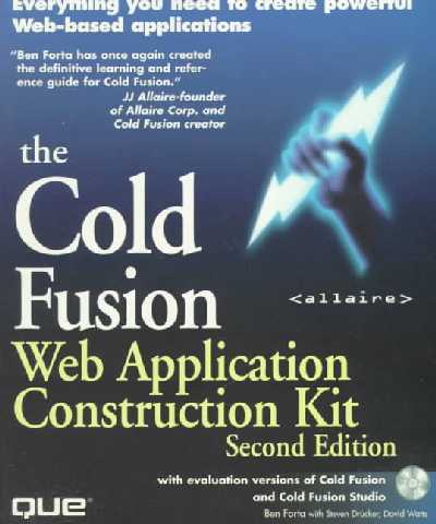 Cold Fusion 3 Web Application Construction Kit 2nd Revised edition