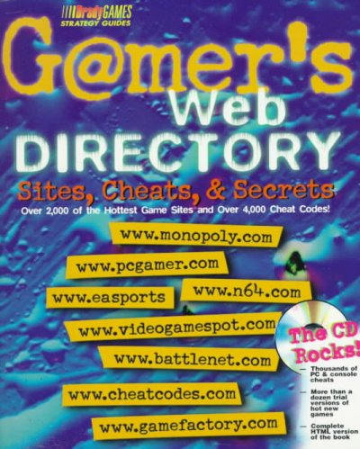 Gamer's Web Directory: Sites, Cheats and Secrets