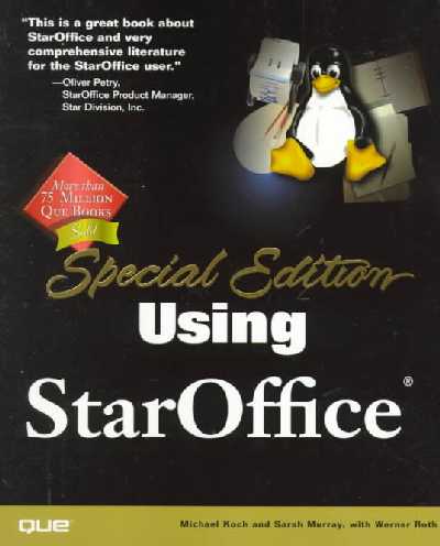 Using StarOffice Special Edition Special ed.