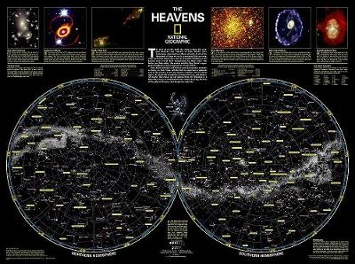 Heavens Flat: Wall Maps Space