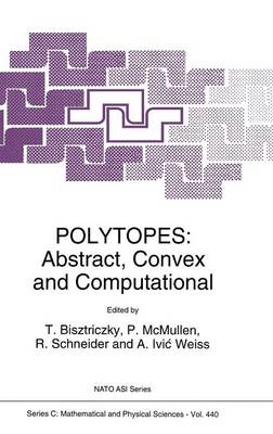 Polytopes: Abstract, Convex and Computational 1994 ed.