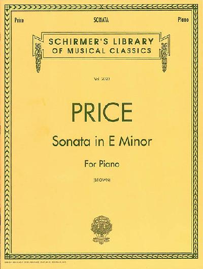 Sonata in E minor