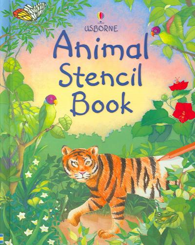 Animal Stencil Book