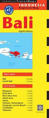 Bali Travel Map 8th Revised edition