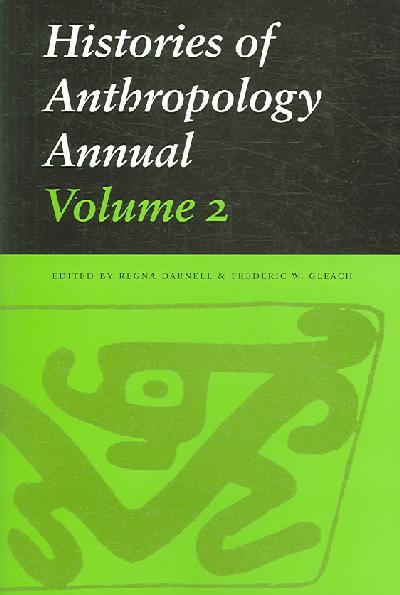 Histories of Anthropology Annual, v. 2