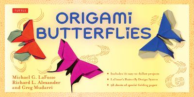 Origami Butterflies Kit: Kit Includes 2 Origami Books, 12 Fun Projects, 98 Origami Papers and  Instructional DVD: Great for Both Kids and Adults