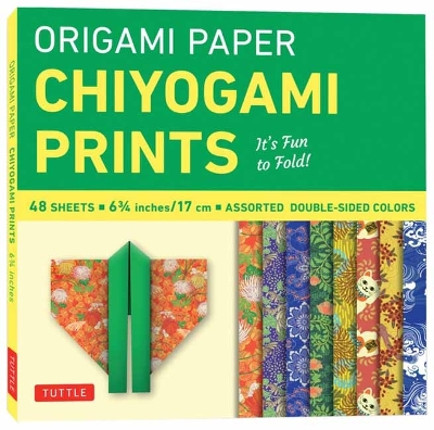 Origami Paper 48 Sheet Chiyogami Prints 6 3/4 (17 cm): Tuttle Origami Paper: Double-Sided Origami Sheets Printed with 8 Different  Patterns (Instructions for 6 Projects Included)