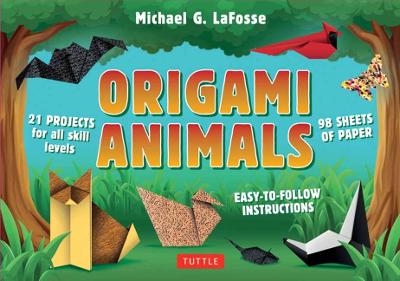 Origami Animals Kit: Make Colorful and Easy Origami Animals: Kit Includes Origami Book, 98 Papers  and 45 Original Projects