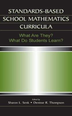 Standards-based School Mathematics Curricula: What Are They? What Do Students Learn?