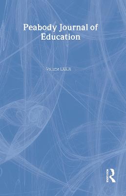 Nation at Risk: A 20-year Reappraisal. A Special Issue of the peabody Journal of Education