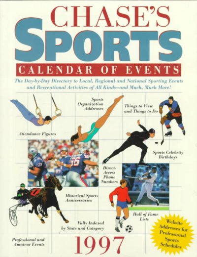 Chase's 1997 Sports Calendar of Events
