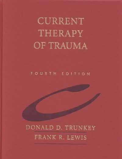 Current Therapy of Trauma 4th Revised edition