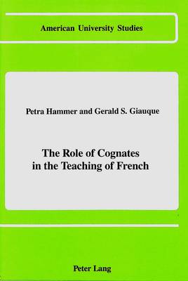 Role of Cognates in the Teaching of French