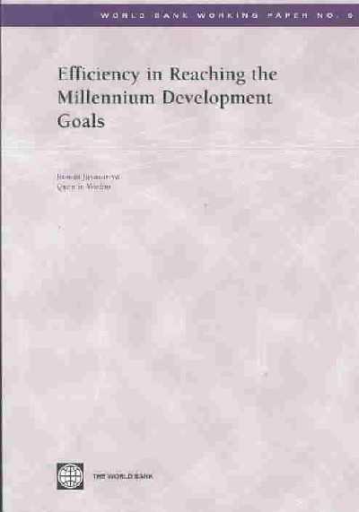 Efficiency in Reaching the Millennium Development Goals