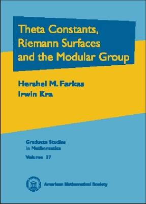 Theta Constants, Riemann Surfaces and the Modular Group: An Introduction with Applications to Uniformization Theorems, Partition  Identities and Combinatorial Number Theory