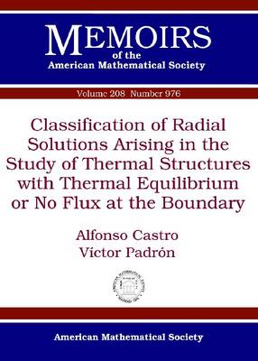 Classification of Radial Solutions Arising in the Study of Thermal  Structures with Thermal Equilibrium or No Flux at the Boundary