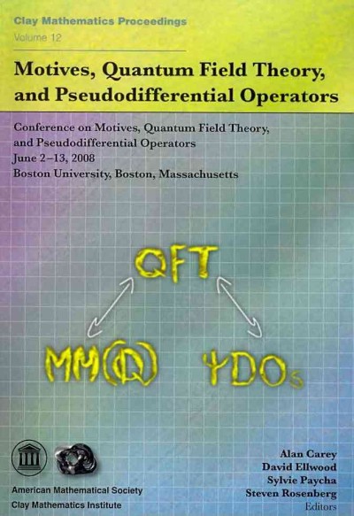 Motives, Quantum Field Theory and Pseudodifferential Operators