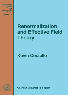 Renormalization and Effective Field Theory