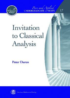 Invitation to Classical Analysis
