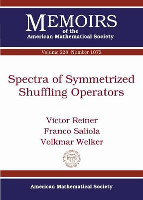 Spectra of Symmetrized Shuffling Operators