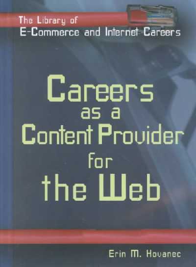 Careers as a Content Provider