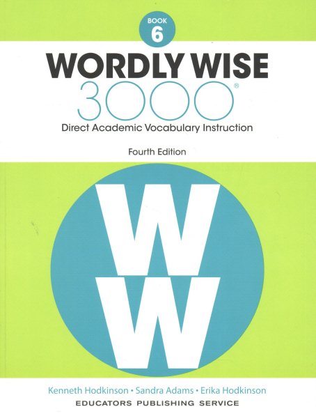 Wordly Wise 3000, Grade 6 4 Student