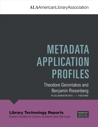 Ltr 57(6): Metadata Application Profiles