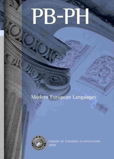 Modern European Languages, PB-PH 2009 ed.