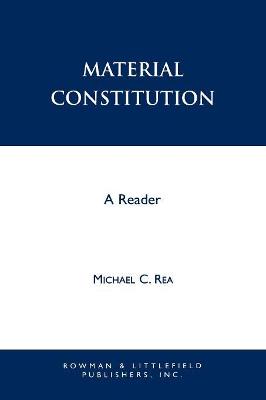 Material Constitution: A Reader