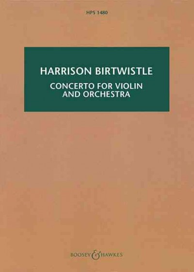 Concerto for Violin and Orchestra