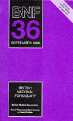 British National Formulary (BNF) 36 36th edition